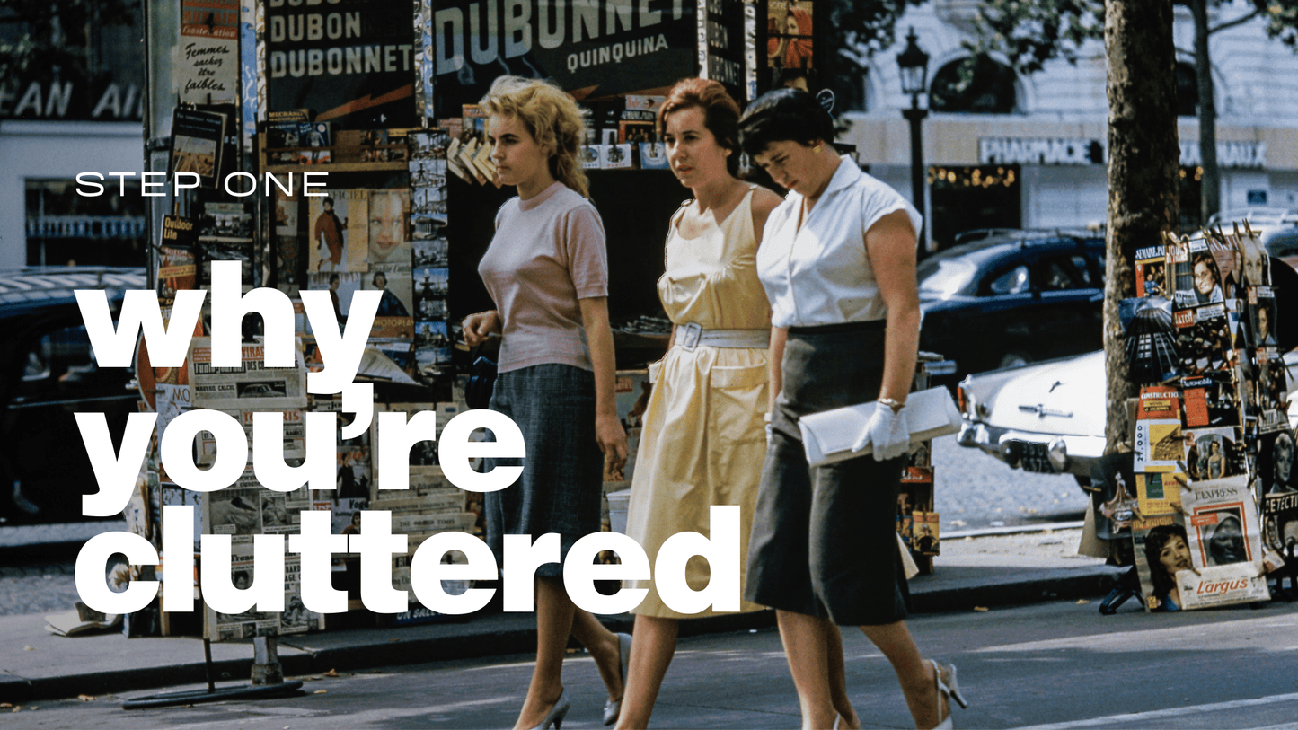 declutter your nervous system - shed density